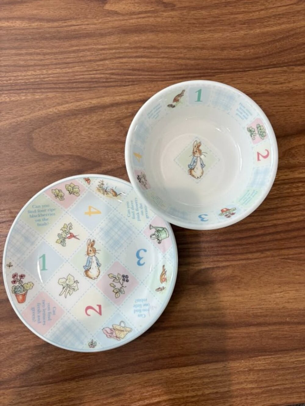 ✨ Whimsical Vintage Wedgwood Beatrix Potter Peter Rabbit Nursery Set ✨